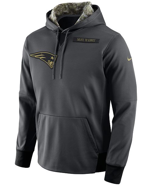 Nike Men S New England Patriots Salute To Service Hoodie Reviews Sports Fan Shop By Lids Men Macy S