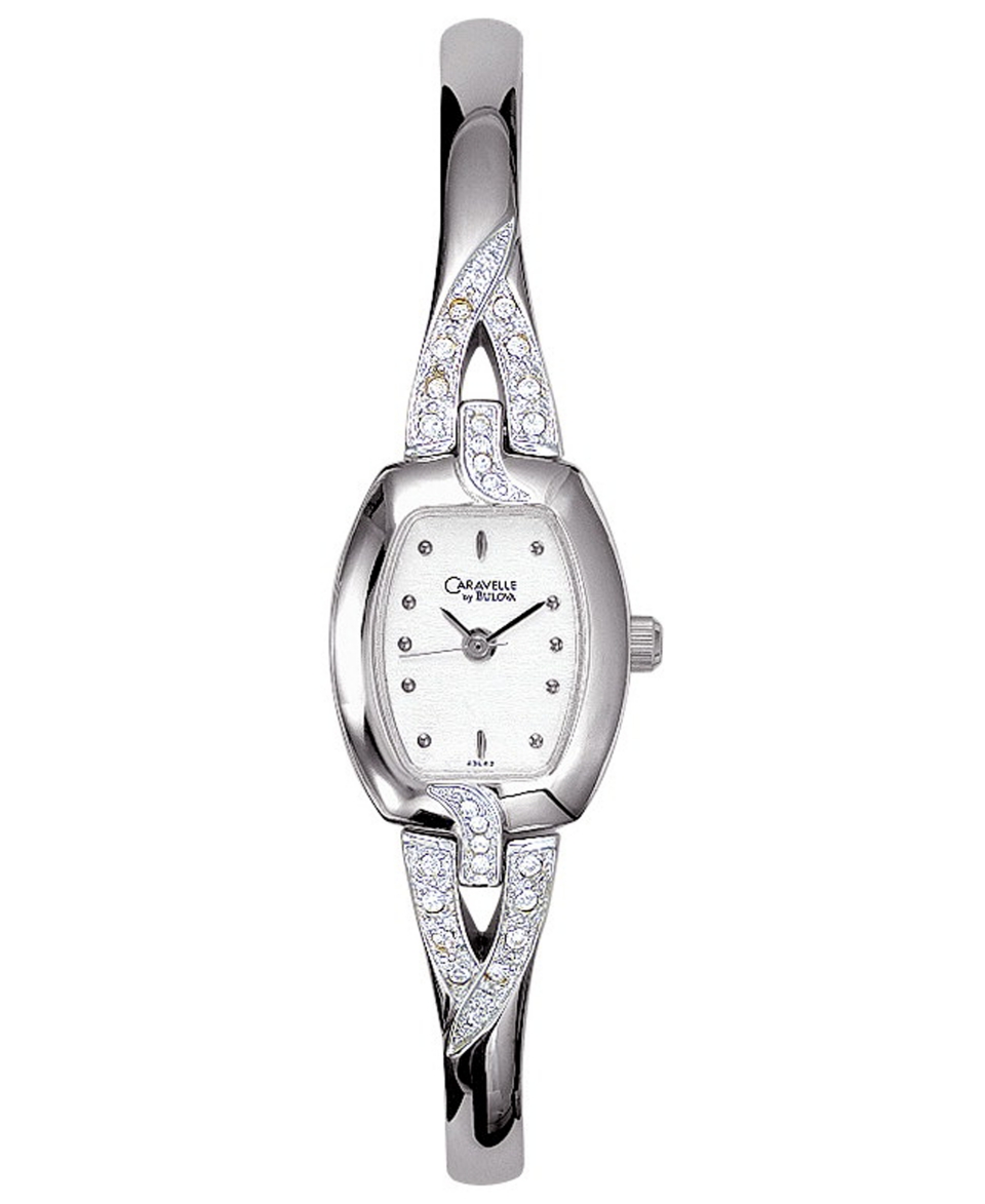 Caravelle by Bulova Watch, Womens Bangle Bracelet 43L62   All Watches