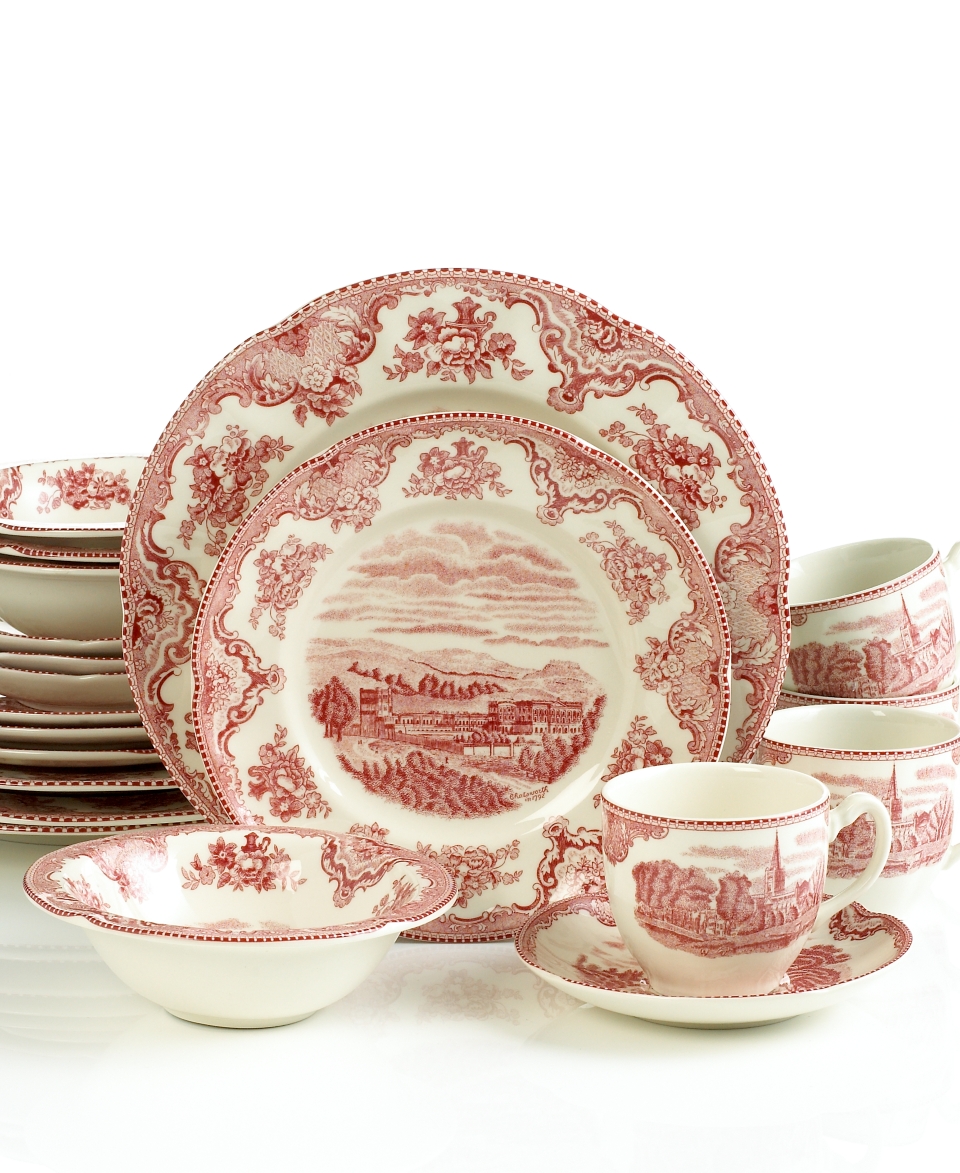 Johnson Bros. Old Britain Castles 20 Piece Dinnerware Set   Casual