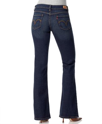 Levi's Juniors Jeans, 518 Bootcut Dark Wash - Juniors Jeans - Macy's