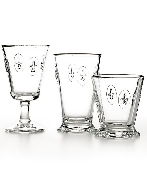 La Rochere Glassware Fleur De Lys Collection Reviews Glassware Drinkware Dining Macy S