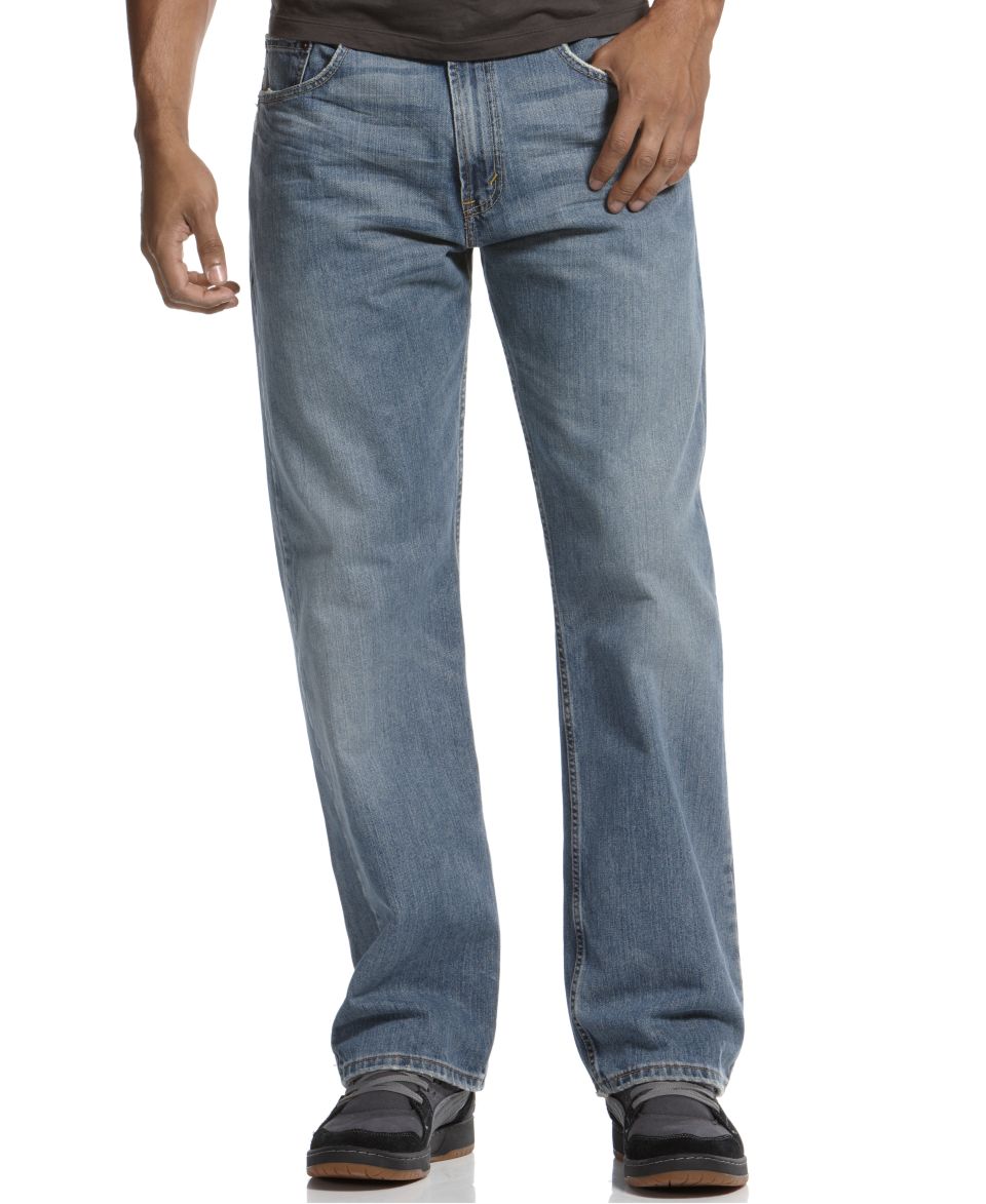 Levis Jeans, 569 Loose Straight, Indie Blue   Mens Jeans