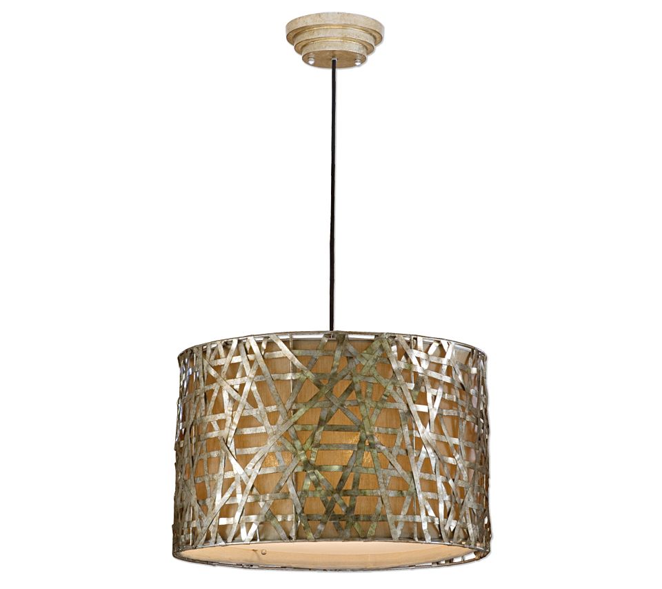 Uttermost Lighting, Albiano Rectangle 2 Light Pendant   Lighting