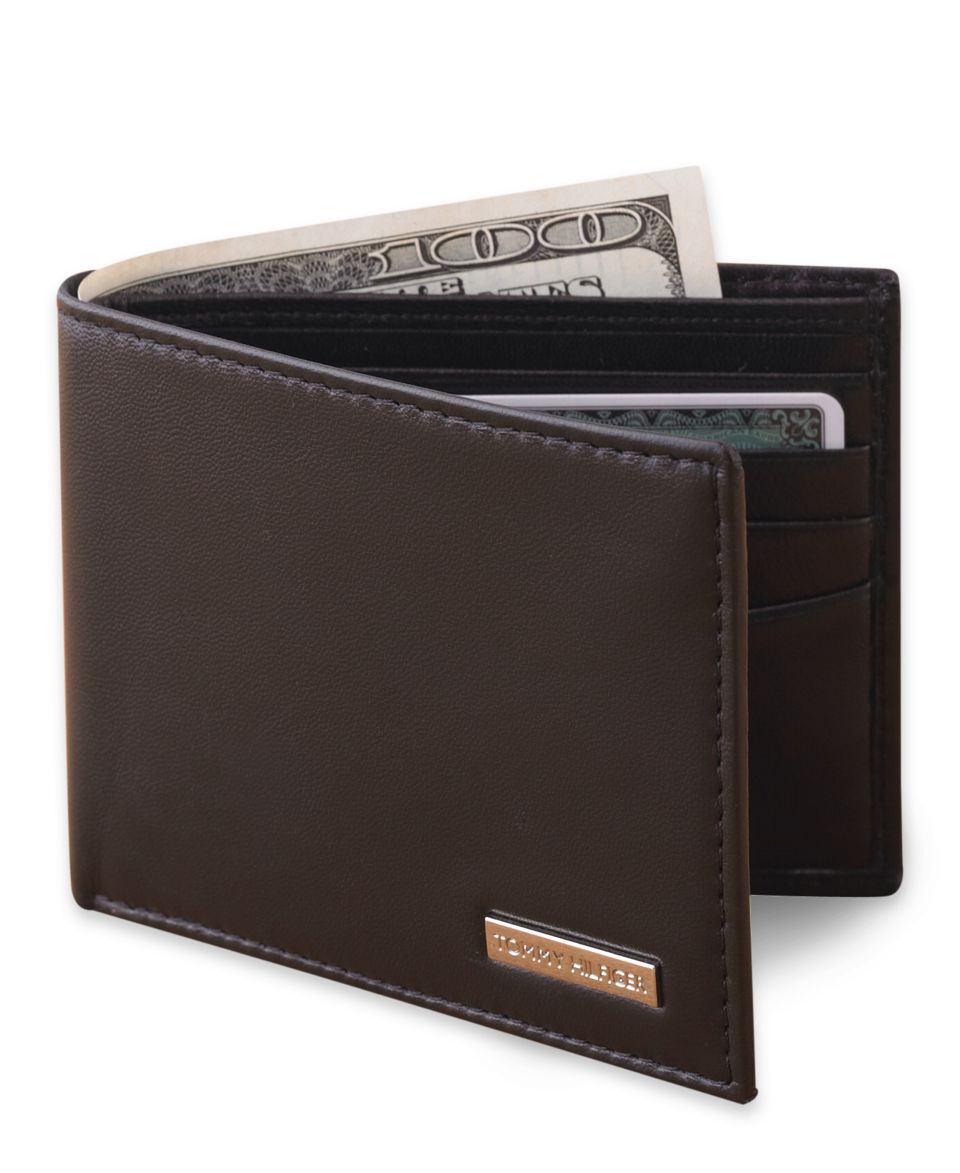 Tommy Hilfiger Wallet, Leather Passcase Wallet   Mens Belts, Wallets
