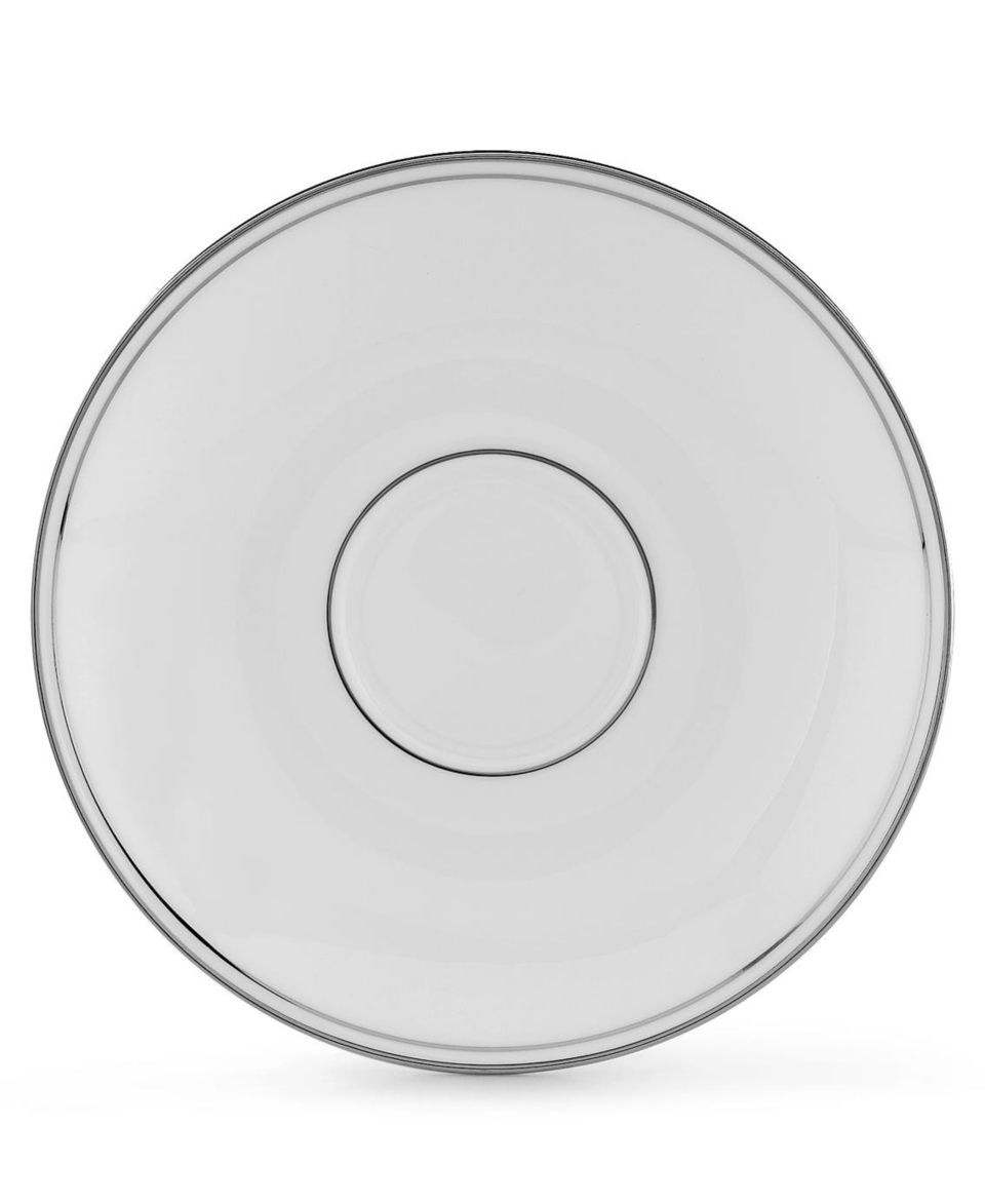 Lenox Dinnerware, Federal Platinum Saucer