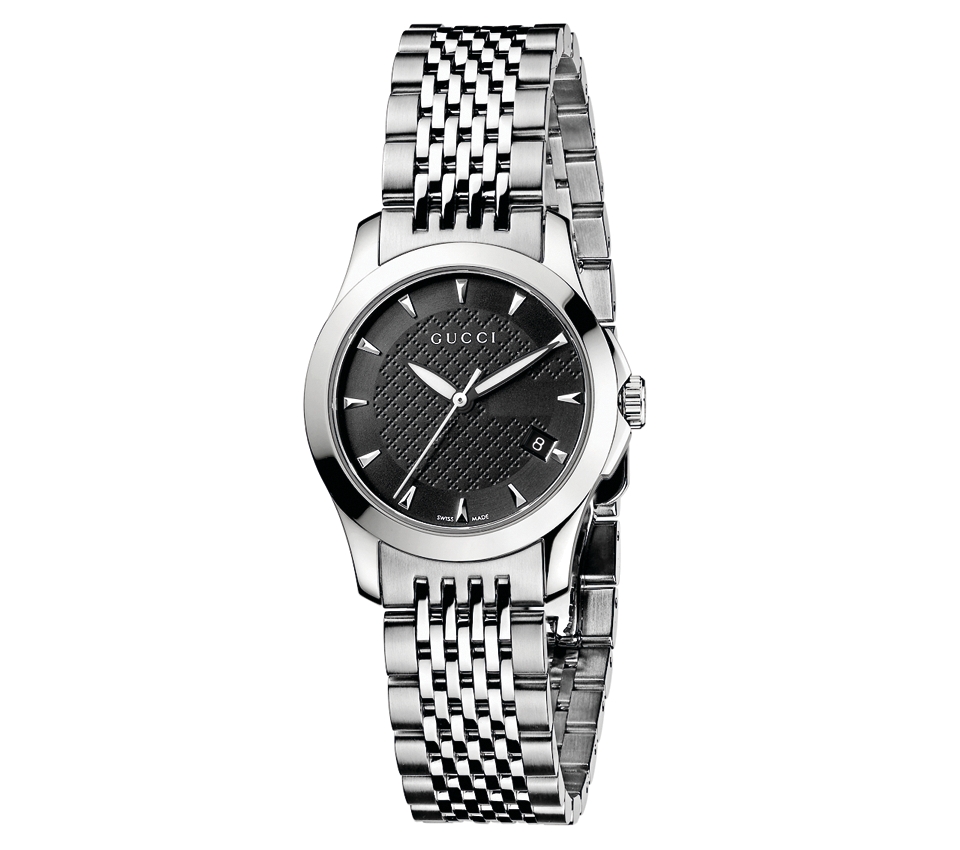 Gucci Watch, Womens Swiss Stainless Steel Bracelet 27mm YA126502