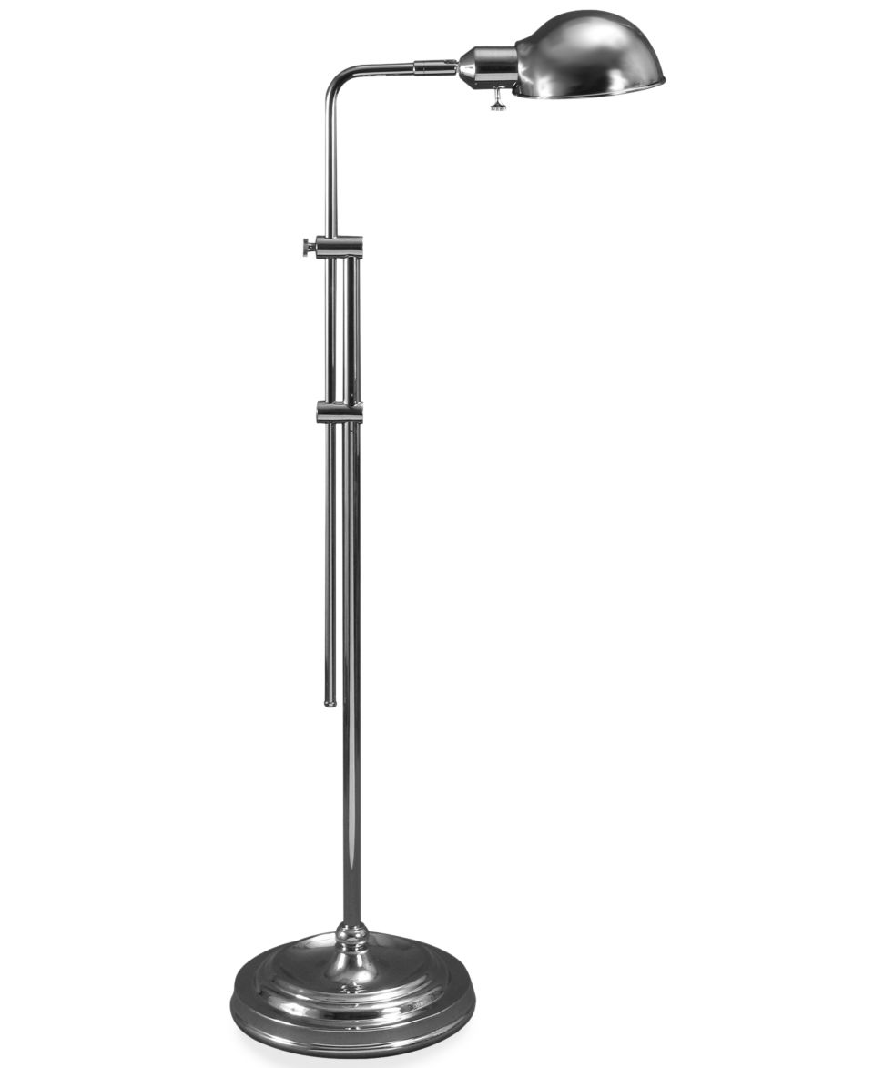 Lighting Enterprises Floor Lamp, Phar Polished Nickel