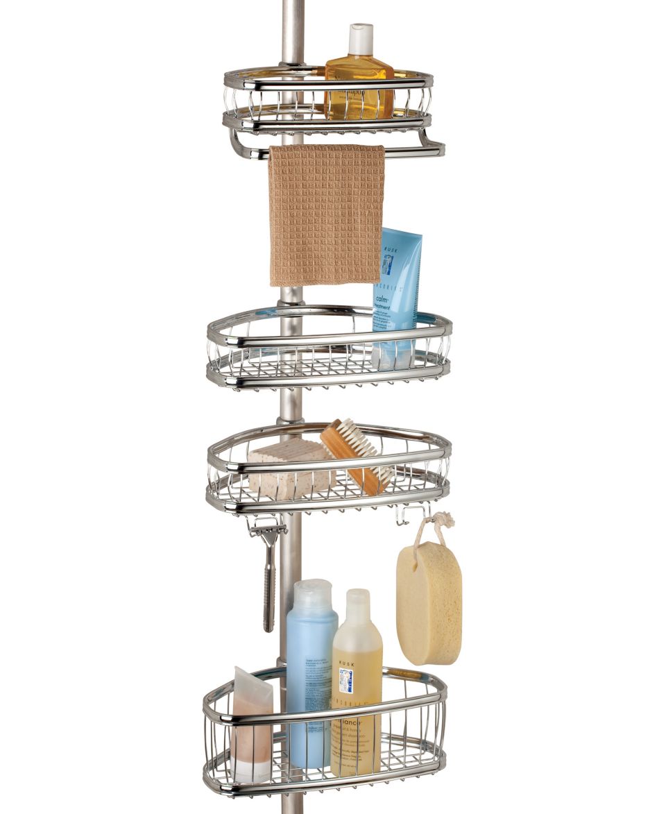 simplehuman Bath Accessories, Stainless Steel Corner Shower Caddy