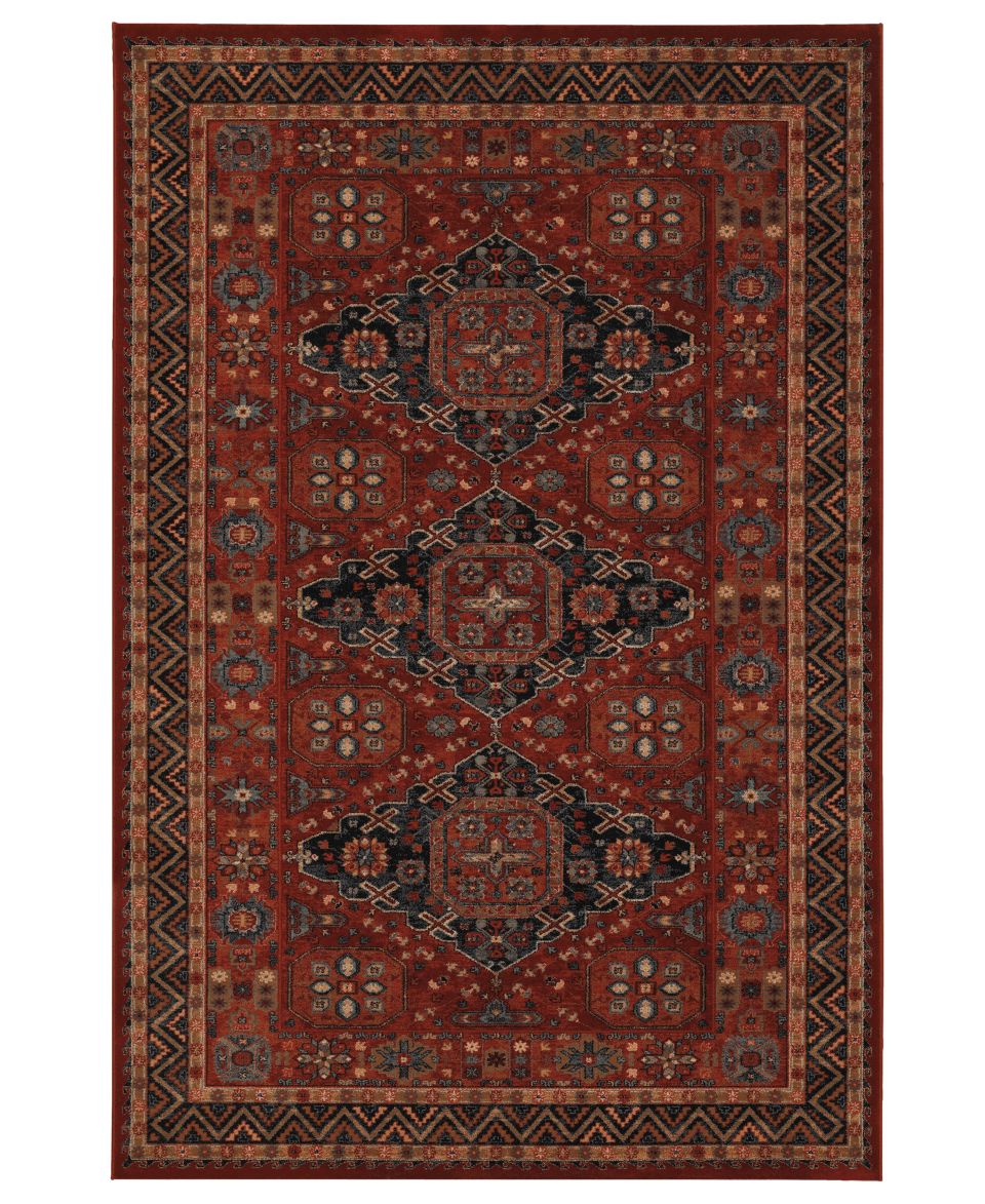 Area Rug, Tolya TOL5610 Red/Cream 311 x 56   Rugs