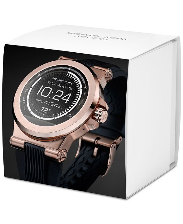 michael kors dylan smartwatch strap
