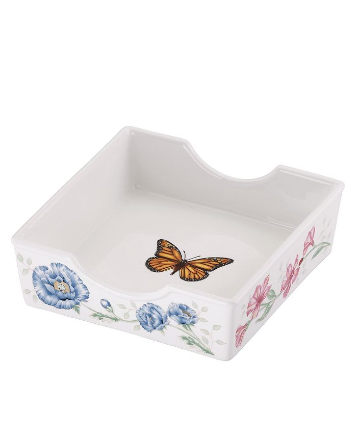 Lenox Butterfly Meadow Kitchen Napkin Holder, Created for Macy's & Reviews Dinnerware Dining
