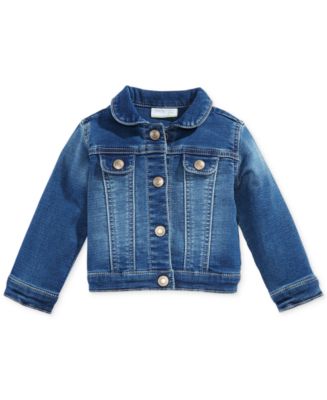 First Impressions Baby Girls Denim Jacket, Created for Macy's & Reviews ...