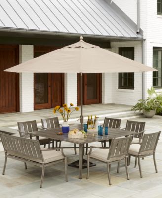 square patio dining table seats 8