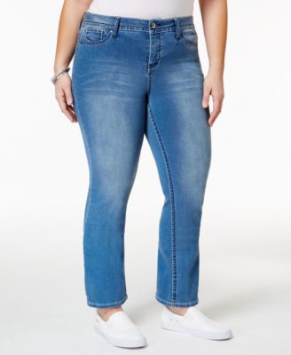 straight leg hydraulic jeans