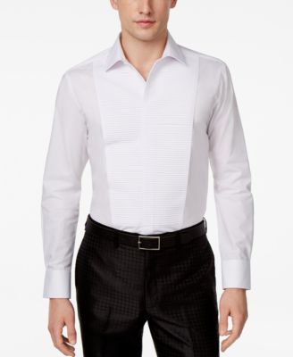mens tuxedo shirt slim fit