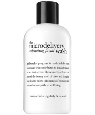philosophy microdelivery exfoliating facial wash