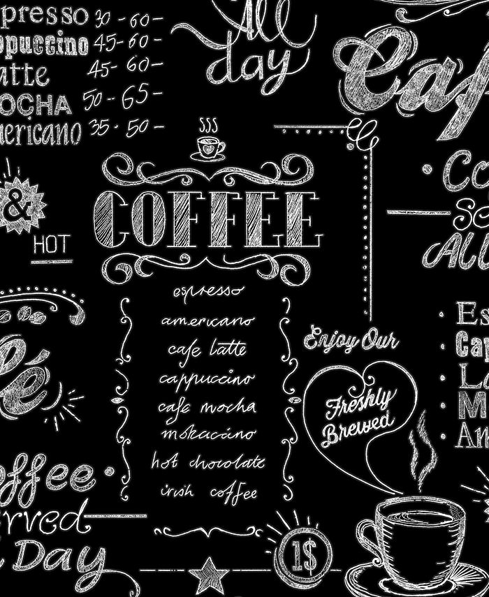 Graham Brown Coffee Shop Black And White Wallpaper Reviews Wallpaper Home Decor Macy S