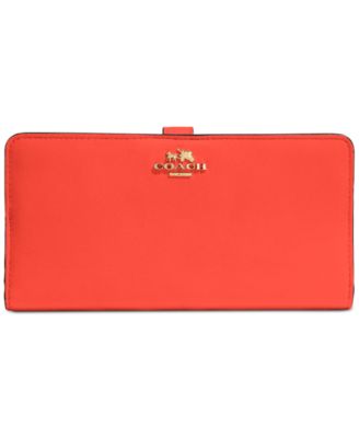 coach madison skinny wallet