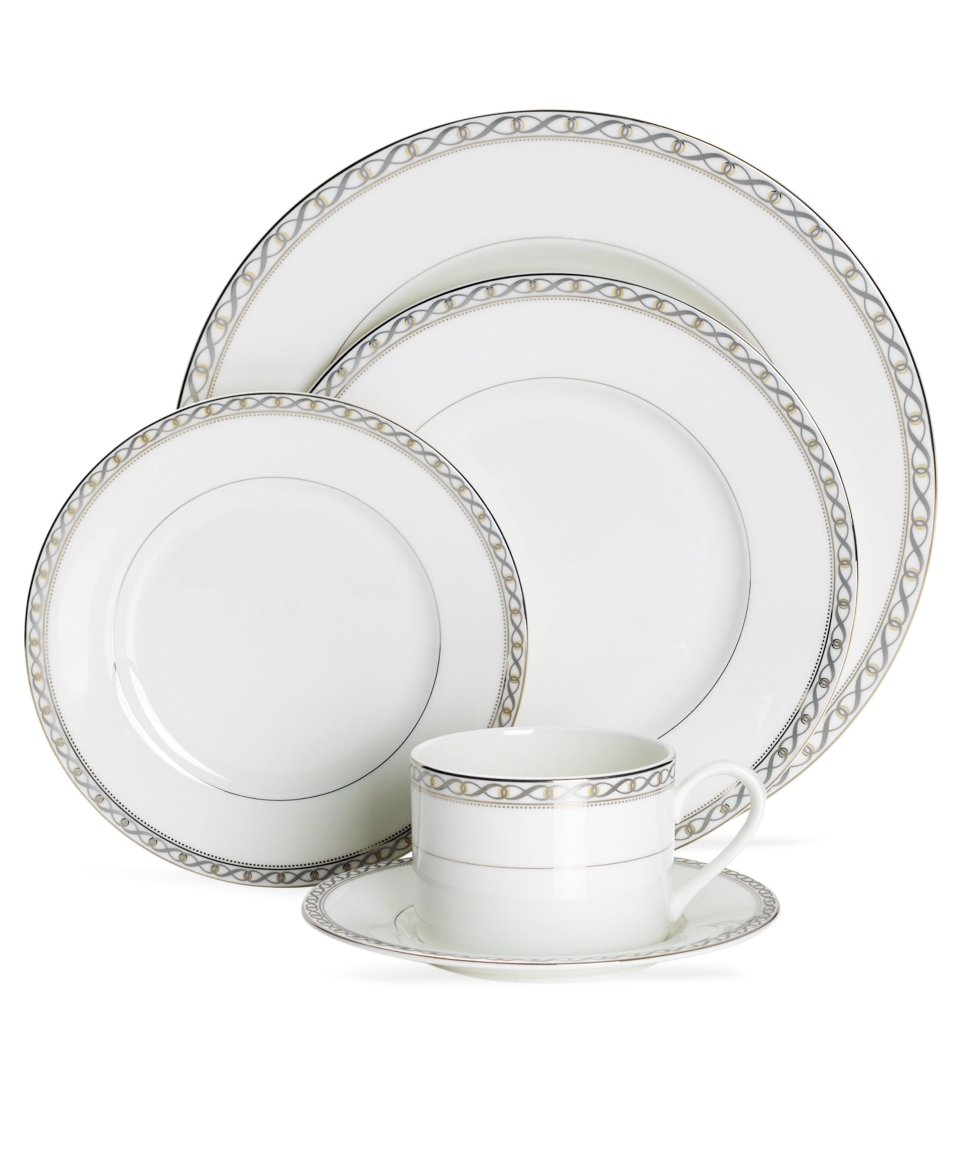 Mikasa Dinnerware, Infinity Band Collection