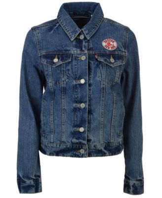red sox jean jacket