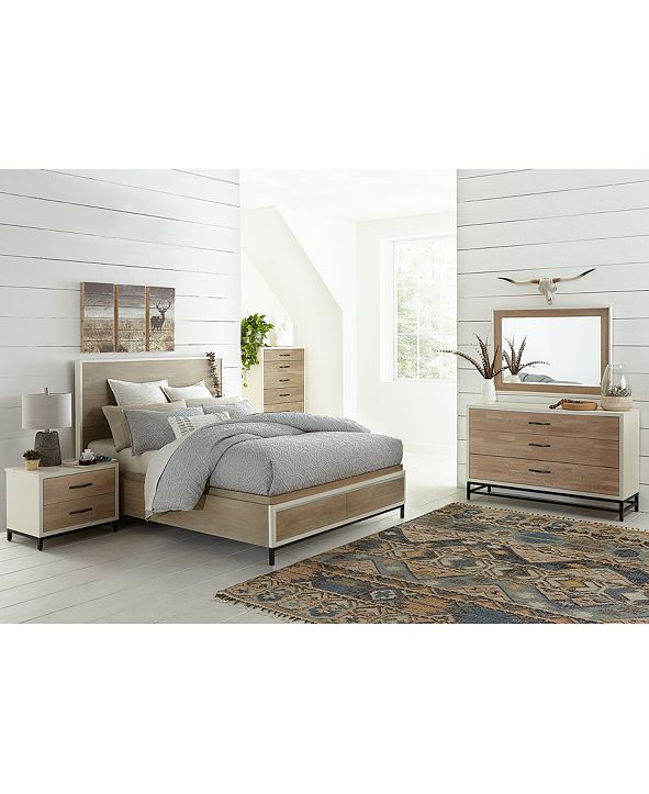 Furniture Avery Storage King Platform Bed & Reviews Furniture Macy's