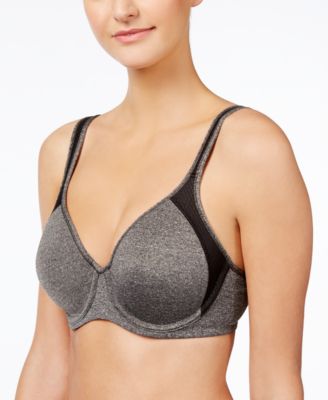 bali active foam underwire low impact sports bra 6567