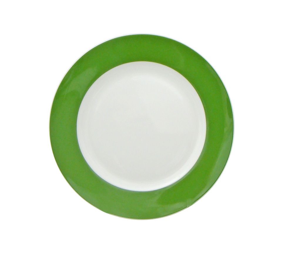 Vera Dinnerware, Stripe Up The Bands Green Salad Plate