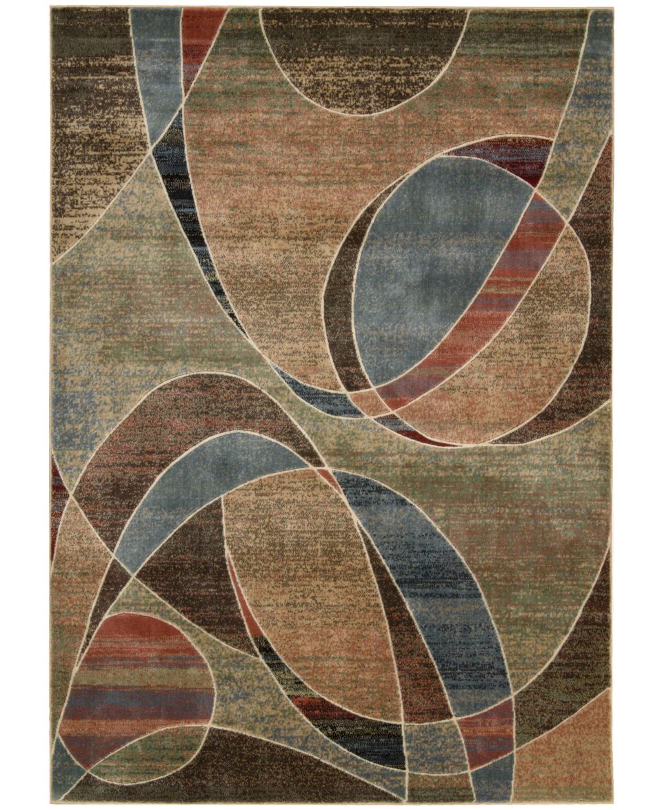 CLOSEOUT Nourison Area Rug, Expressions XP07 Multi 9 6 x 13 6