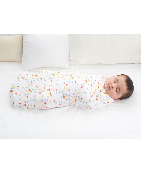 aden by aden + anais Baby Boys & Girls 4Pk. Winnie the Pooh Cotton