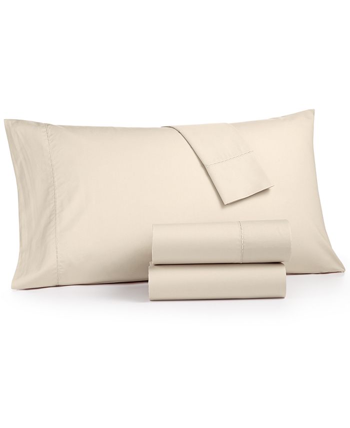 Martha Stewart Collection CLOSEOUT! 4Pc. Queen Sheet Set, 400 Thread