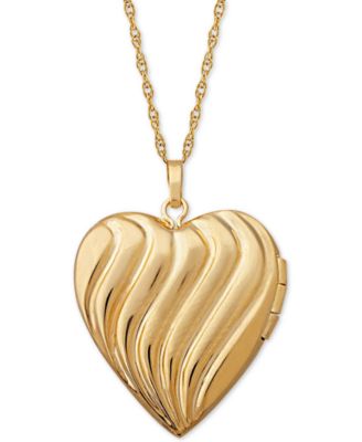 heart locket gold