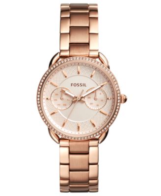 Fossil Women's Tailor Rose Gold-Tone 