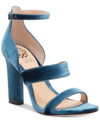 vince camuto blue heels