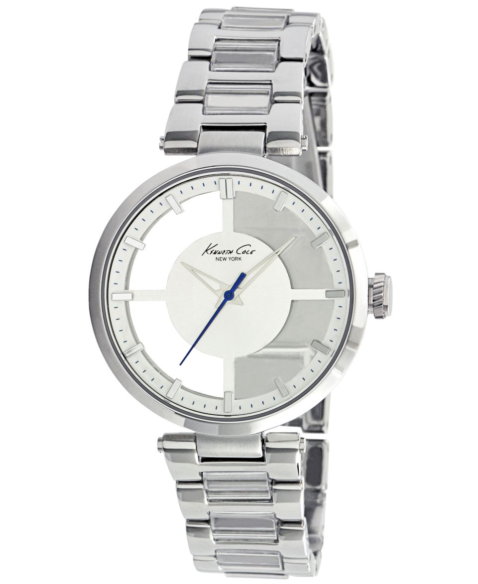 Kenneth Cole New York Watch, Womens White Leather Strap KC2609   All