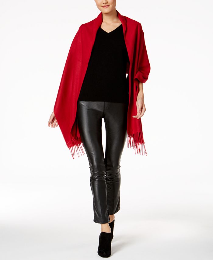 Charter Club Soft Blanket Wrap & Scarf in One, Created for ...