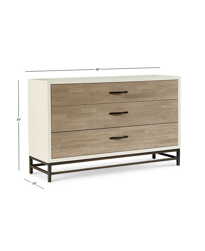 Furniture Avery 3 Drawer Dresser & Reviews Furniture Macy's