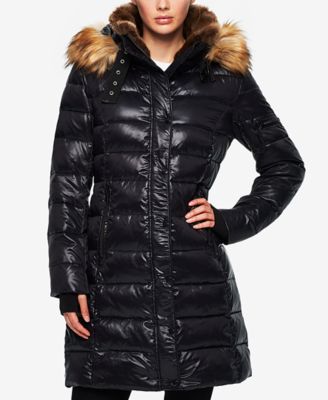 macy's ladies down jackets