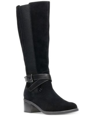 clarks women's riding boots