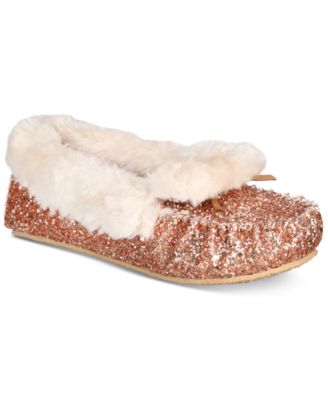 womens glitter slippers