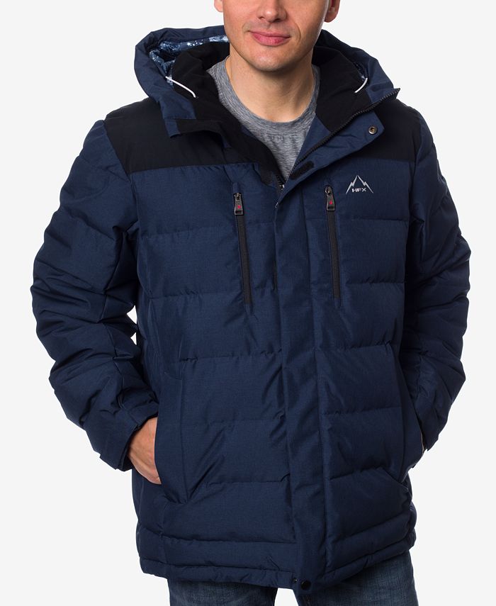 Halifax HFX Men's Colorblocked Hooded Ski Jacket & Reviews Coats