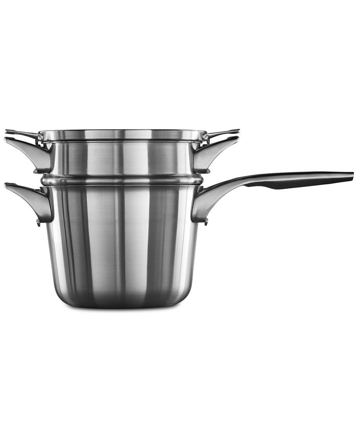 Calphalon Premier SpaceSaving Stainless Steel 4.5Qt. DoubleBoiler
