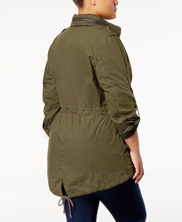 Levi's Plus Size Utility Jacket & Reviews Jackets & Blazers Plus
