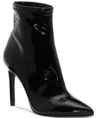 jessica simpson patent leather booties