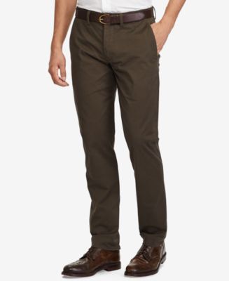 polo stretch straight fit chino pants