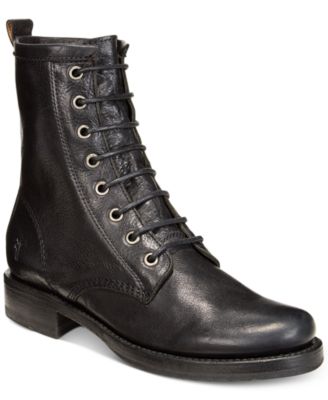 womens leather boots at macys