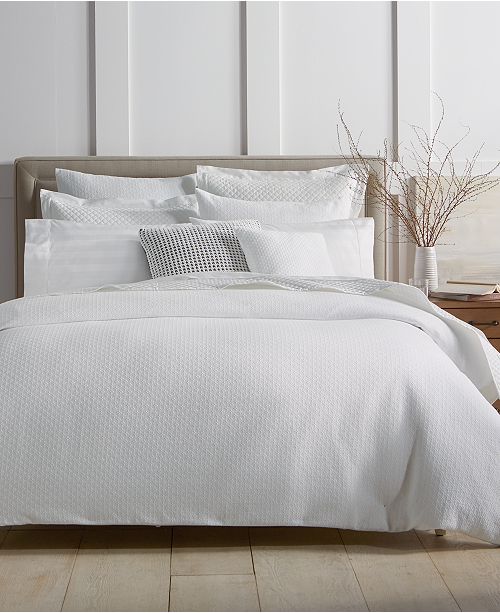 Charter Club Diamond Dot Bedding Collection Created For Macy S Reviews Bedding Collections Bed Bath Macy S