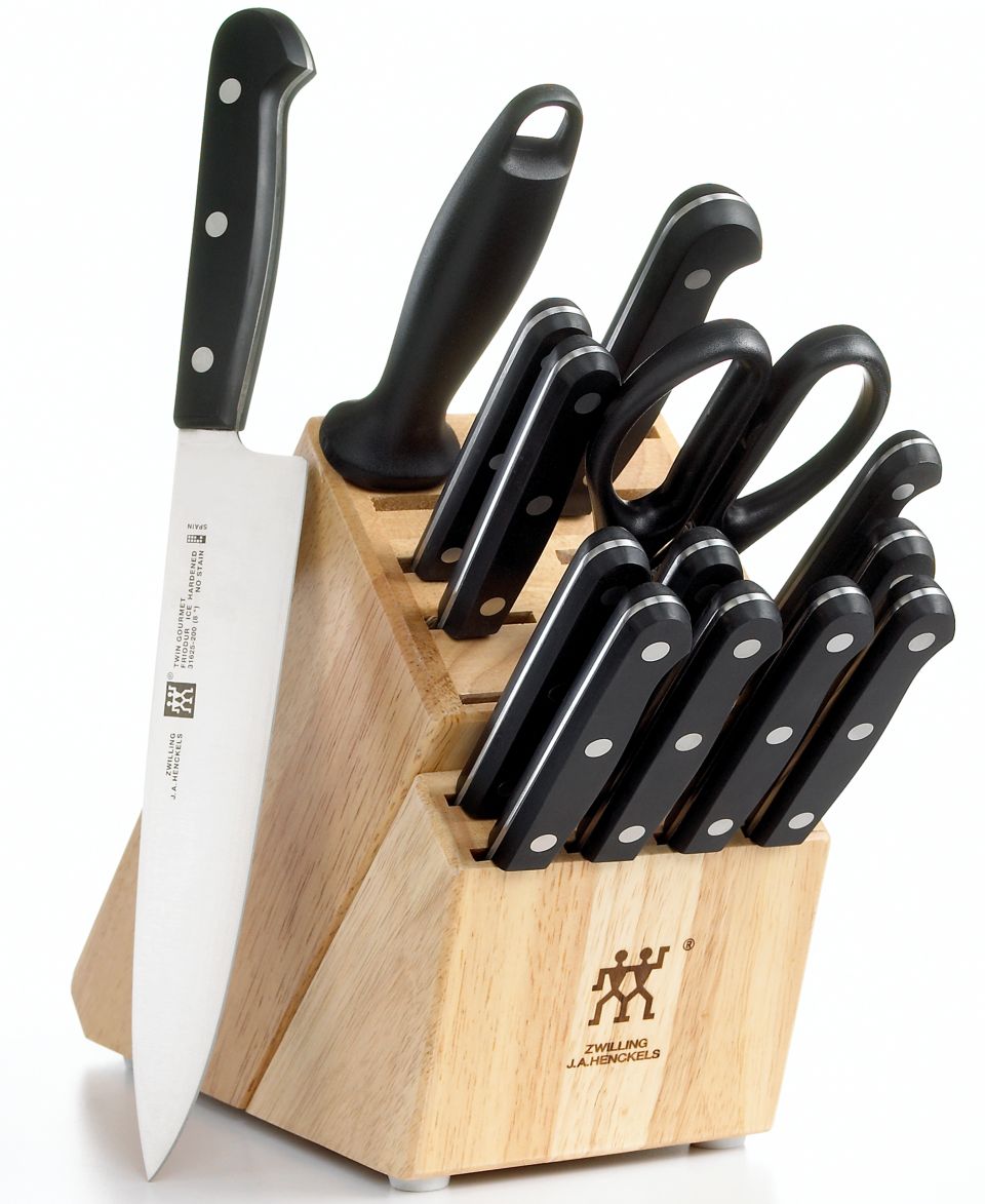 Wusthof Cutlery, Silverpoint 10 Piece Block Set   Cutlery & Knives 