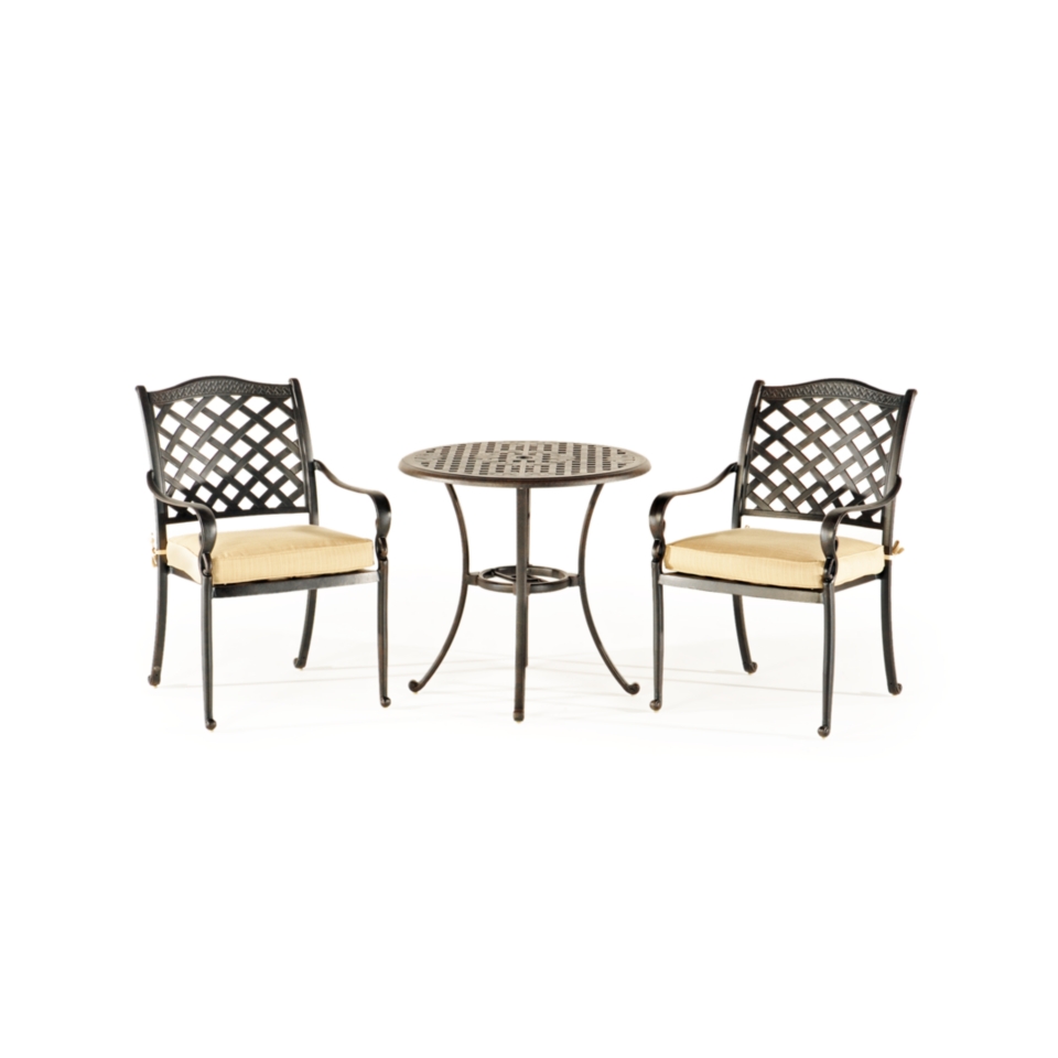 Belmont Outdoor Patio Furniture, 3 Piece Set (30 Dining Table and 2