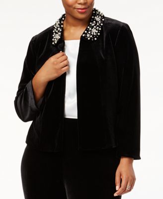 tahari plus size jackets