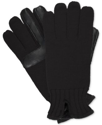 macys mens isotoner gloves